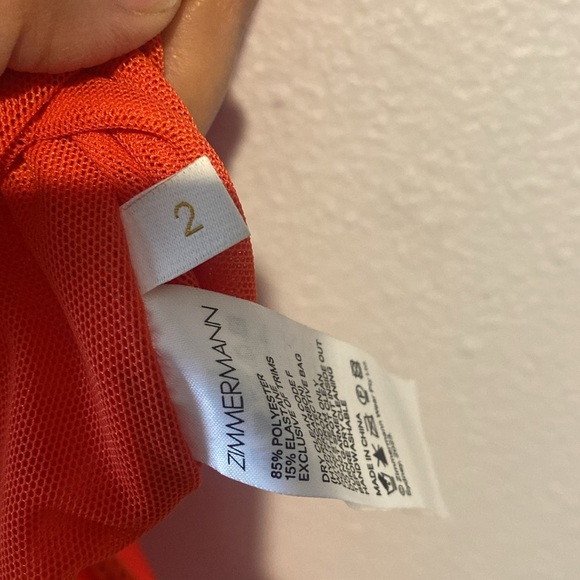 ZIMMERMANN
Mesh Scoop-Neck Bodysuit - Picture 6 of 8